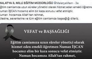 Ağaçtan düşen emekli müdür hayatını kaybetti