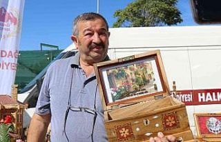 Ahiliğin merkezine ilçe belediyeleri yöresel ürünleri...