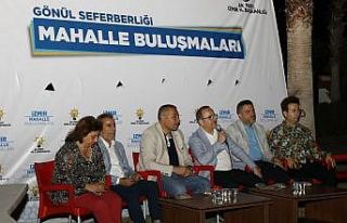AK Parti İzmir’de, ‘Mahalle Buluşmaları’...