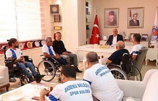 Akdeniz’in engelsiz basketbolcularından başarı...