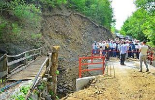 Akkuş’ta mahallenin iki yakası köprü ile buluşturuldu
