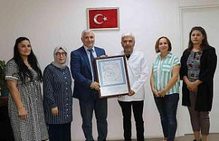 Altınova Devlet Hastanesi’ne bebek dostu hastane...