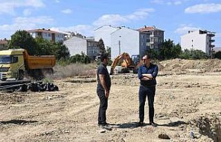 Altınova Mahallesi Kapalı Pazaryerinin yapımına...