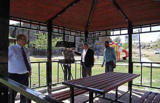 Altyapı çalışmaları tamamlanan Güllüce Mahallesi...