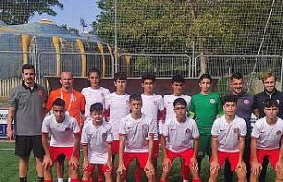 Antalyaspor U14 takımı Avrupa’da adından söz...