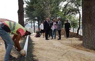 Antik kentin ihtiyacı olan park yapılıyor