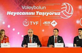 Aras Kargo, Türkiye Voleybol Federasyonu’na sponsor...