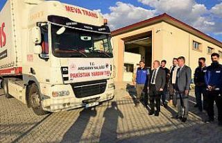 Ardahan’dan Pakistan’a yardım eli