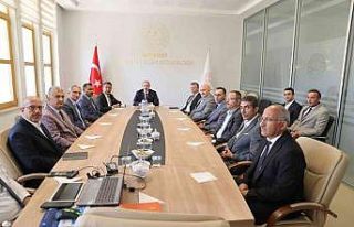 ARGE değerlendirme toplantısı Vali Epcim’in başkanlığında...