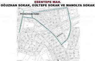 Asfalt çalışmalarından sonra bazı sokaklar trafiğe...