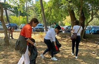 Ataşehir’de hastane bahçesi ‘Dünya Temizlik...