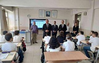Aydın İl Milli Eğitim Müdürü Okumuş, okullarda...