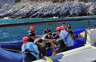 Aydın’da 47 düzensiz göçmen kurtarıldı