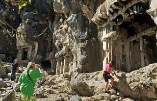 Aydınlı doğa severlerin rotası Fethiye oldu
