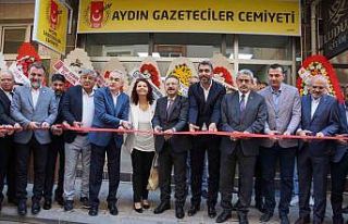 Aydınlı gazeteciler yeni evine kavuştu