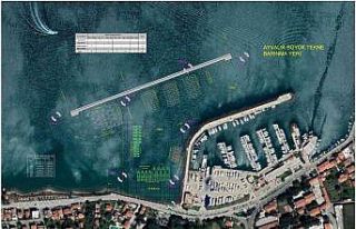 Ayvalık’ta iki tekne barınma yerinin kesin projeleri...