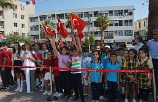 Ayvalık’ta yeni eğitim öğretim yılının ilk...