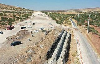 Azerbaycan Bulvarında çalışmaları devam ediyor