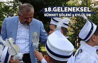 Bafra 18. Geleneksel Sünnet Şöleni 9 Eylül’de