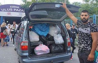 Bagajlarını dolduran Bulgarlar: “Türkiye çok...