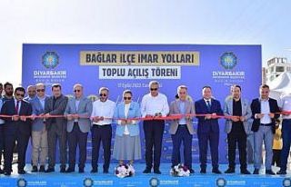 Bağlar ilçesinde 13 caddenin açılışı yapıldı