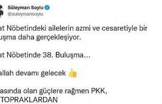 Bakan Soylu: “Arkasında olan güçlere rağmen...