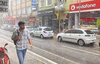 Balıkesir’de kısa süreli sağanaklar