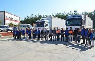 Balıkesir’den Pakistan’a yardım tırları yola...