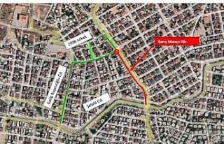 Barış Manço Bulvarı asfaltlama çalışmaları...