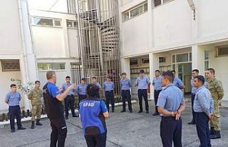 Bartın AFAD tatbikat farkındalık eğitimleriyle...