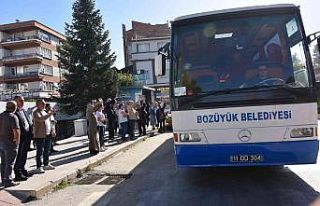 Başkan Bakkalcıoğlu öğrencileri kampa uğurladı