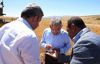 Başkan Büyükkılıç, Bünyan’da biçerdöver...