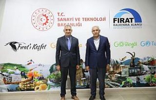 Başkan Güder’den Tekstilkent projesi için istişare