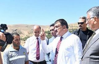 Başkan Gürkan, Erecek Mahallesinde incelemelerde...