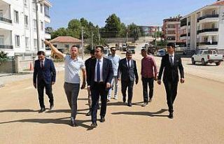 Başkan Kalaycı, devam eden çalışmaları inceledi