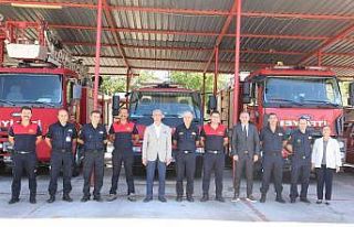 Başkan Oktay’dan itfaiyecilere teşekkür