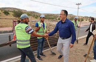 Başkan Savran, çalışma alanlarını inceledi