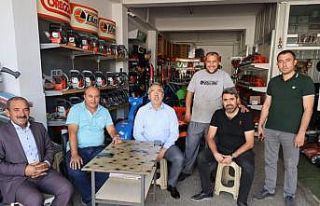 Başkan Savran sanayi esnafları ile buluştu