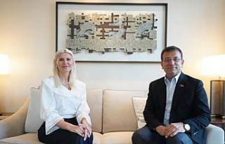 Başkan V. Subaşı, İBB Başkanı İmamoğlu ile...