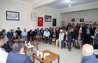 Başkan Yalçın kırsalı adım adım geziyor