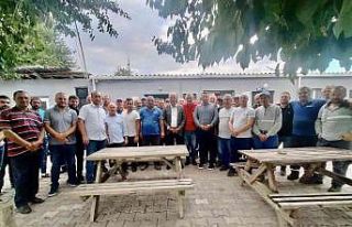 Başkan Yaman işçilerin talebini dinledi