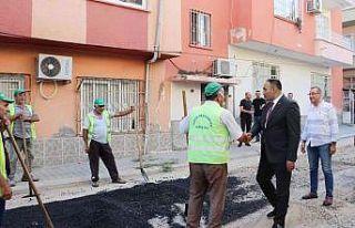 Başkan Yılmaz, sahada çalışmaları inceledi