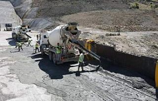 Başören Tekke Kavaklı Göletinde çalışmalar...