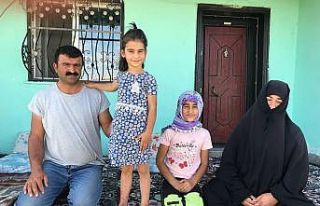 Belden aşağısı tandırda yanan Fatmanur, bisiklete...