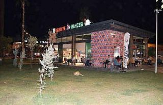 Belediye Bahçesi yerli ve yabancı misafirlerin uğrak...