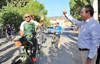 Bergama’nın ilk bisiklet festivali için start...