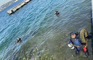 Beykoz sahilinde temizlik yapıldı