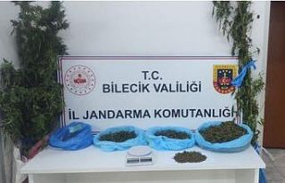Bilecik’te uyuşturucu operasyonunda 2 gözaltı