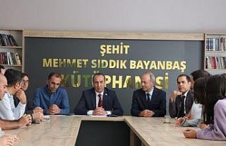 Bingöl’de Anadolu Mektebi Yazar Okumaları Projesi