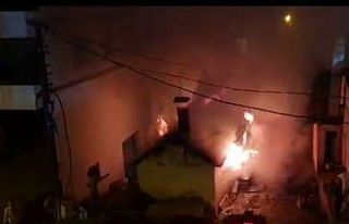 Bingöl’de yangın, iş yeri kullanılmaz hale geldi